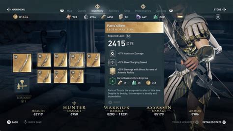 ac odyssey legendary bows.